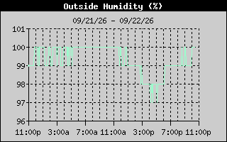 Outside Humidity History
